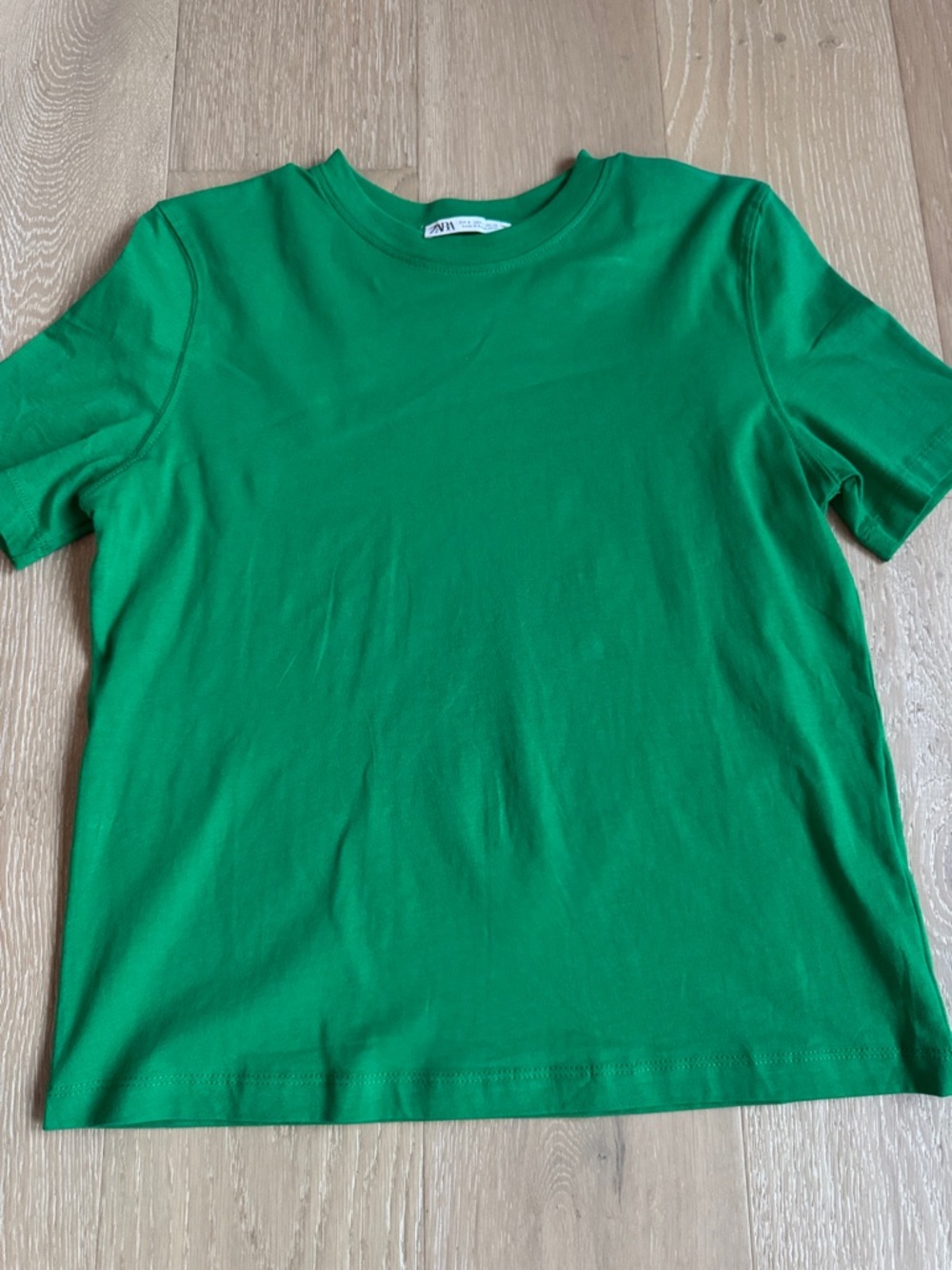Zara Kids Bright Green Short-Sleeve Tee